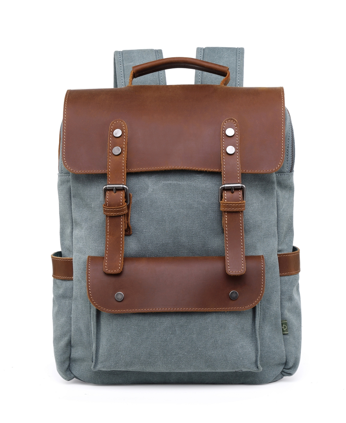 Valley Hill Canvas Backpack - Teal