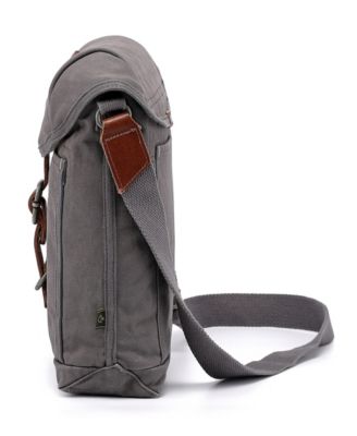Forest Canvas Flap Crossbody Bag
