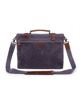 Stone Creek Waxed Canvas Briefcase