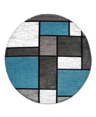 Main Street Rugs Home Montane Mon106 Blue Area Rug Collection