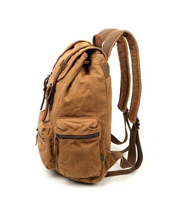 TSD BRAND Silent Trail Canvas Backpack - Macy's