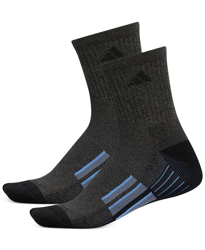lækage scarp Klan adidas Men's 2-Pk. ClimaLite® Mid-Crew Socks & Reviews - Underwear & Socks  - Men - Macy's