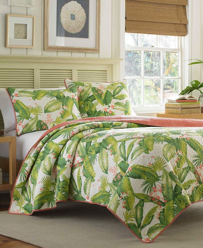 Tommy Bahama Home Tommy Bahama Aregada Dock Reversible 2Piece Twin