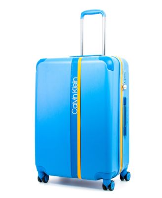 calvin klein luggage hardside spinner