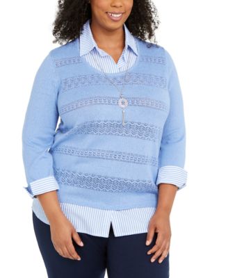 alfred dunner plus size sweatshirts