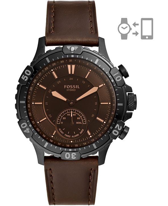 macys fossil smart watch