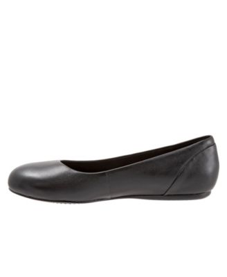 sonoma leather ballet flats