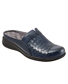 San Marcos Woven Slip-on Mules