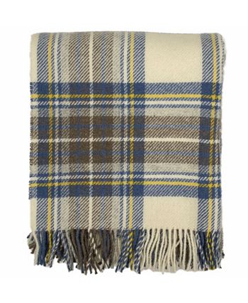 Prince of Scots Highland Tartan Tweed Pure New Wool Throw - Macy's