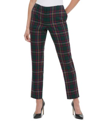 tommy hilfiger plaid pants