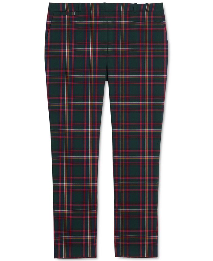 tommy hilfiger plaid pants