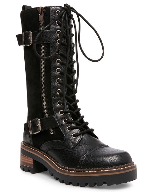 Madden Girl Jessa Lace-Up Boots & Reviews - Boots - Shoes - Macy's