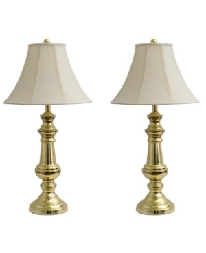 Decor Therapy Pair of Touch Control Table Lamps Set of 2