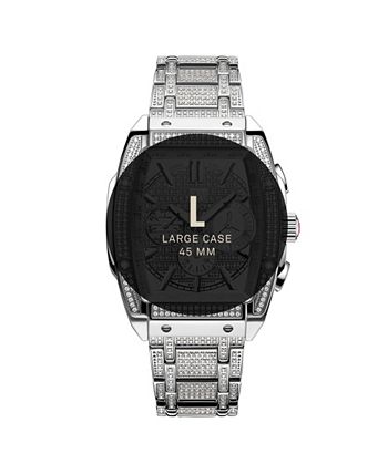 Jbw Men s Echelon Platinum Series Diamond 3 ct. t.w. Stainless