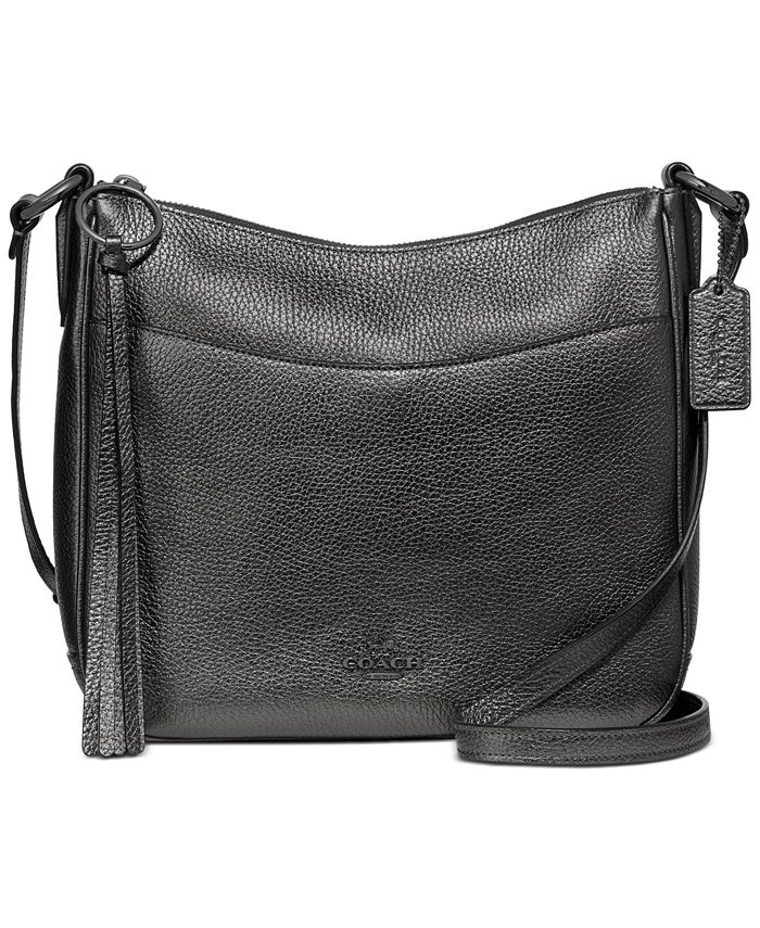 Coach metallic hotsell crossbody bag