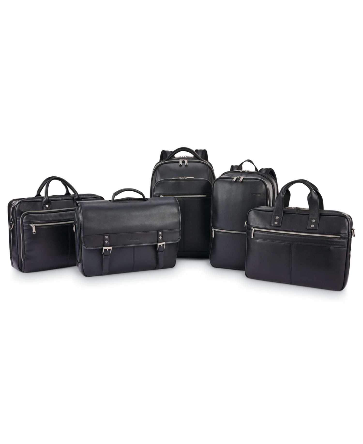 Classic Leather Slim Backpack