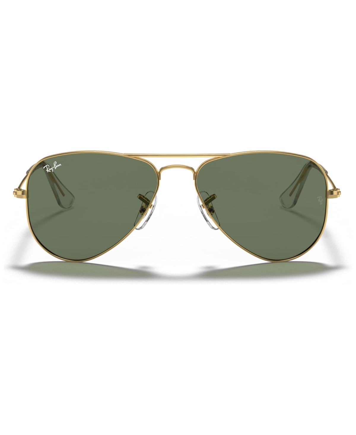 Ray-ban Jr . Kids Sunglasses, Rj9506s Aviator (ages 4-6) In Gold,green