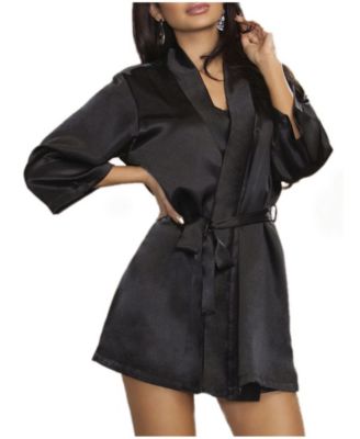Women's Ultra Soft Satin Lounge and Poolside Robe