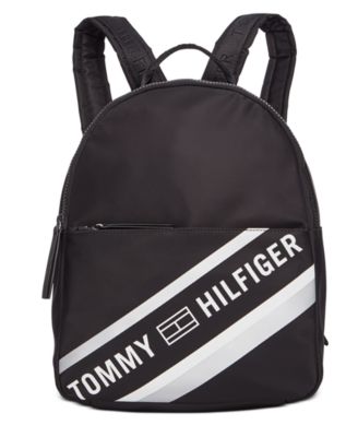 tommy hilfiger backpack silver