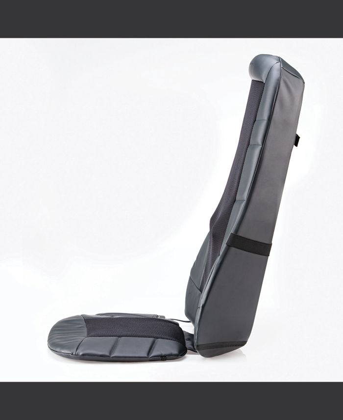 Brookstone C5 Shiatsu Massaging Seat Topper with Heat Macy's