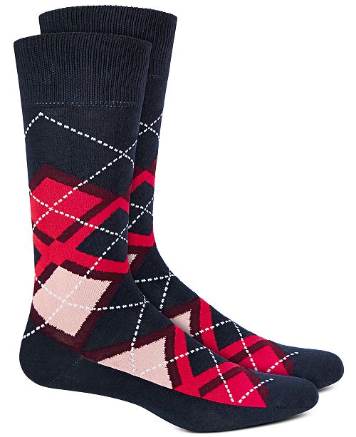 Alfani Men's Argyle Socks, Created for Macy's & Reviews Underwear
