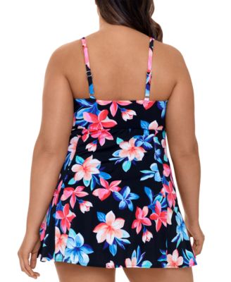 macys plus size bathing suits