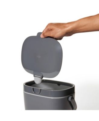 1.75 Gallon Compost Bin, Charcoal