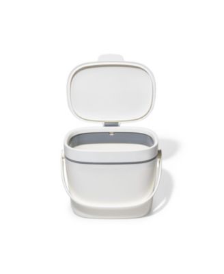 1.75 Gallon Compost Bin, White