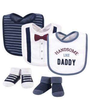 Little Treasure 5-Piece Bib and Sock Set