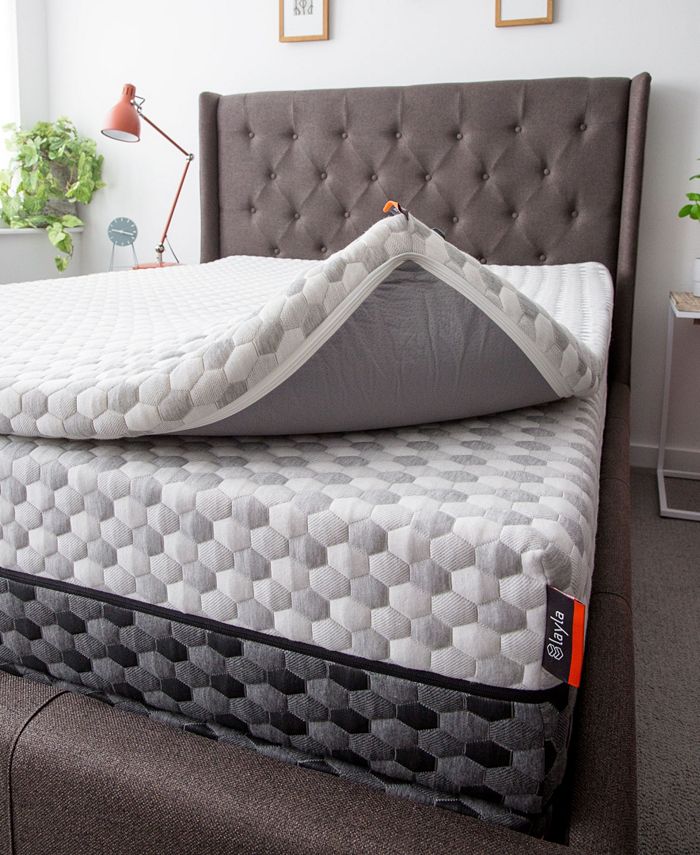 Layla Memory Foam Queen Topper Macy's