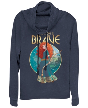 Disney Juniors' Princesses As Brave As Cowl Neck Sweatshrit