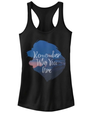 Disney Juniors' Lion King inspirational Silhouette Ideal Racerback Tank Top