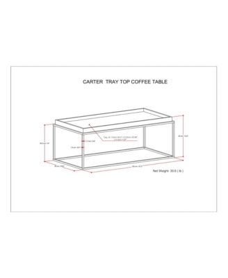Simpli Home Carter Coffee Table