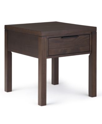 Simpli Home - Hollander End Table, Quick Ship