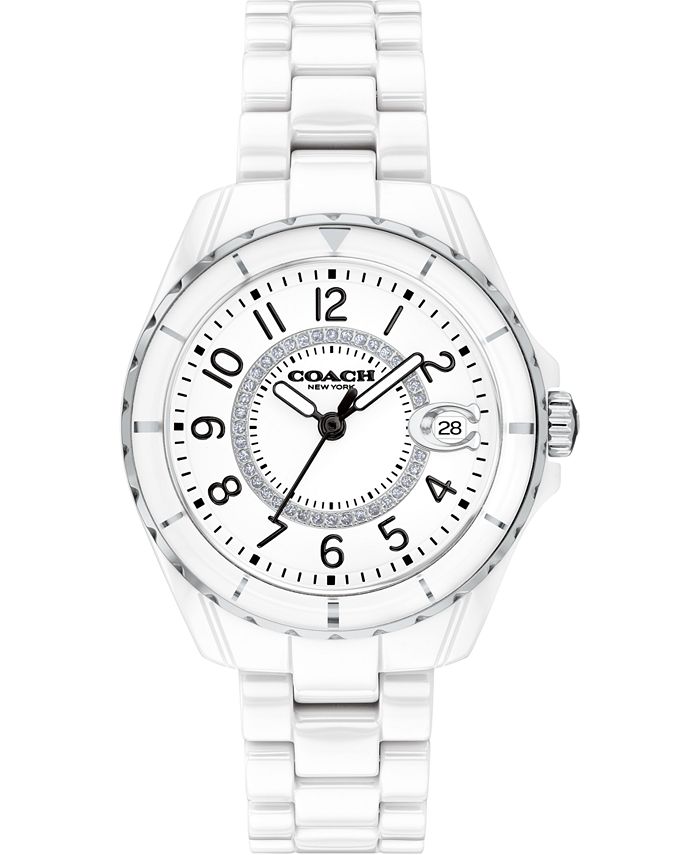Coach preston ceramic watch online