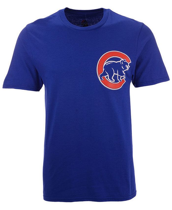 Majestic Mens Javier Baez Chicago Cubs Official Player T Shirt Macys 