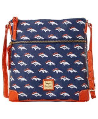 Dooney and Bourke NFL Dever Broncos Crossbody Adjustable Leather outlet Purse