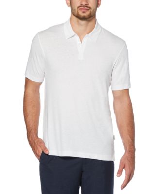 white button polo shirt