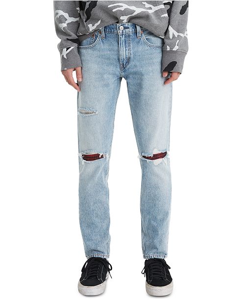 Levi's Men's 512™ Slim Taper Fit Ripped Jeans & Reviews - Jeans - Men ...