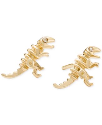 coach t rex earrings