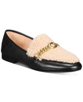 coach helena chain loafer