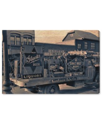 Beer Truck Canvas Art, 45" x 30"
