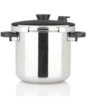 T-Fal Stainless Steel 6.3-Qt. Pressure Cooker - Macy's