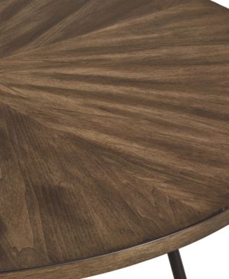 Webber Round Dining Table with Iron Legs