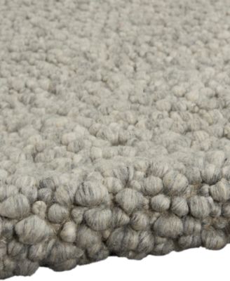 CK940 Riverstone Gray and Ivory 8' x 10' Area Rug