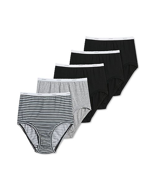 Jockey Women's Classics Cotton 5 Pack Brief Underwear 1743 & Reviews