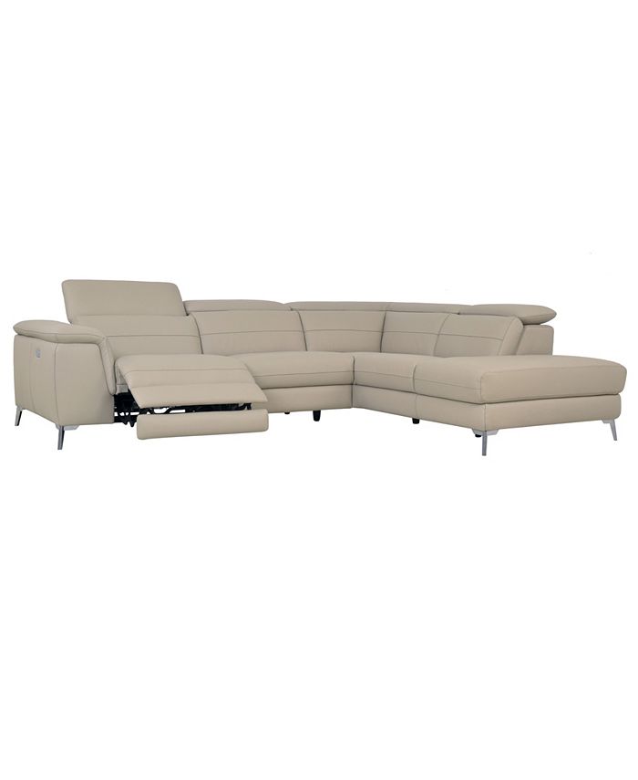 Furniture Amite 2pc Power Reclining Sectional Sofa - Macy's