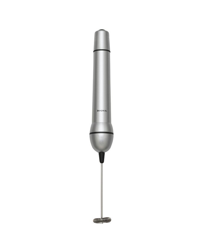 Stainless Steel Mini Battery Operated Hand Blender for Coffee