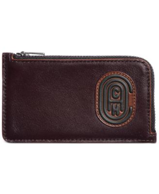 macy's men's coach wallets