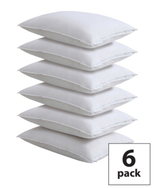 Fresh Ideas Master Block Easy Care Pillow Protector 6-pack, Standard/queen In White